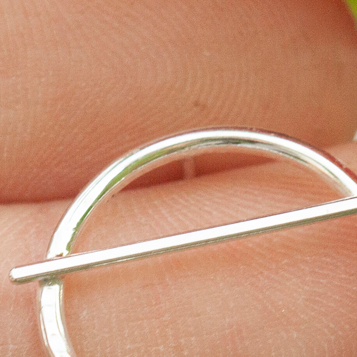 OOAK ilena silver earrings #5 (ready to ship)