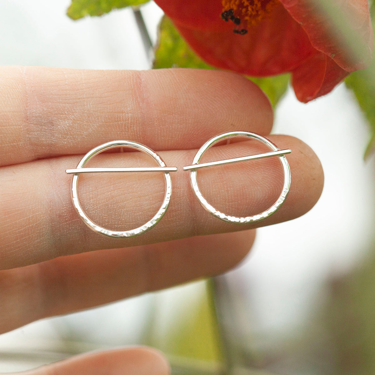 OOAK ilena silver earrings #5 (ready to ship)