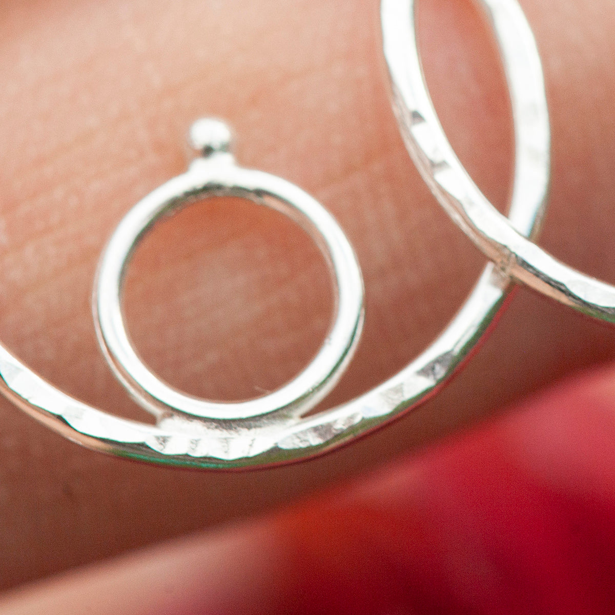 OOAK ilena silver earrings #8 (ready to ship)