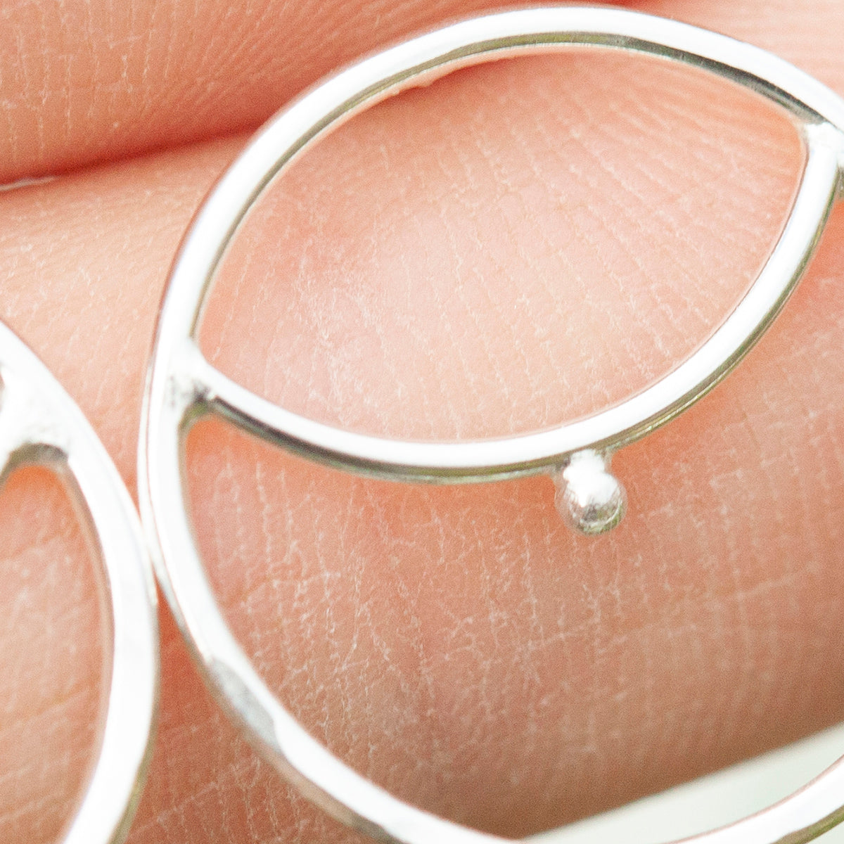 OOAK ilena silver earrings #9 (ready to ship)