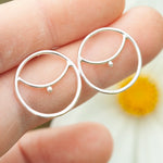 Load image into Gallery viewer, OOAK ilena silver earrings #9 (ready to ship)
