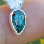 Load image into Gallery viewer, OOAK Leaf necklace #2 • Kyanite (ready to ship)
