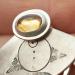 Load image into Gallery viewer, OOAK Aina earrings #14 • Kyanite &amp; citrine (ready to ship)
