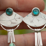 Load image into Gallery viewer, OOAK Aina earrings #15 • Kyanite (ready to ship)
