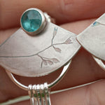 Load image into Gallery viewer, OOAK Aina earrings #15 • Kyanite (ready to ship)
