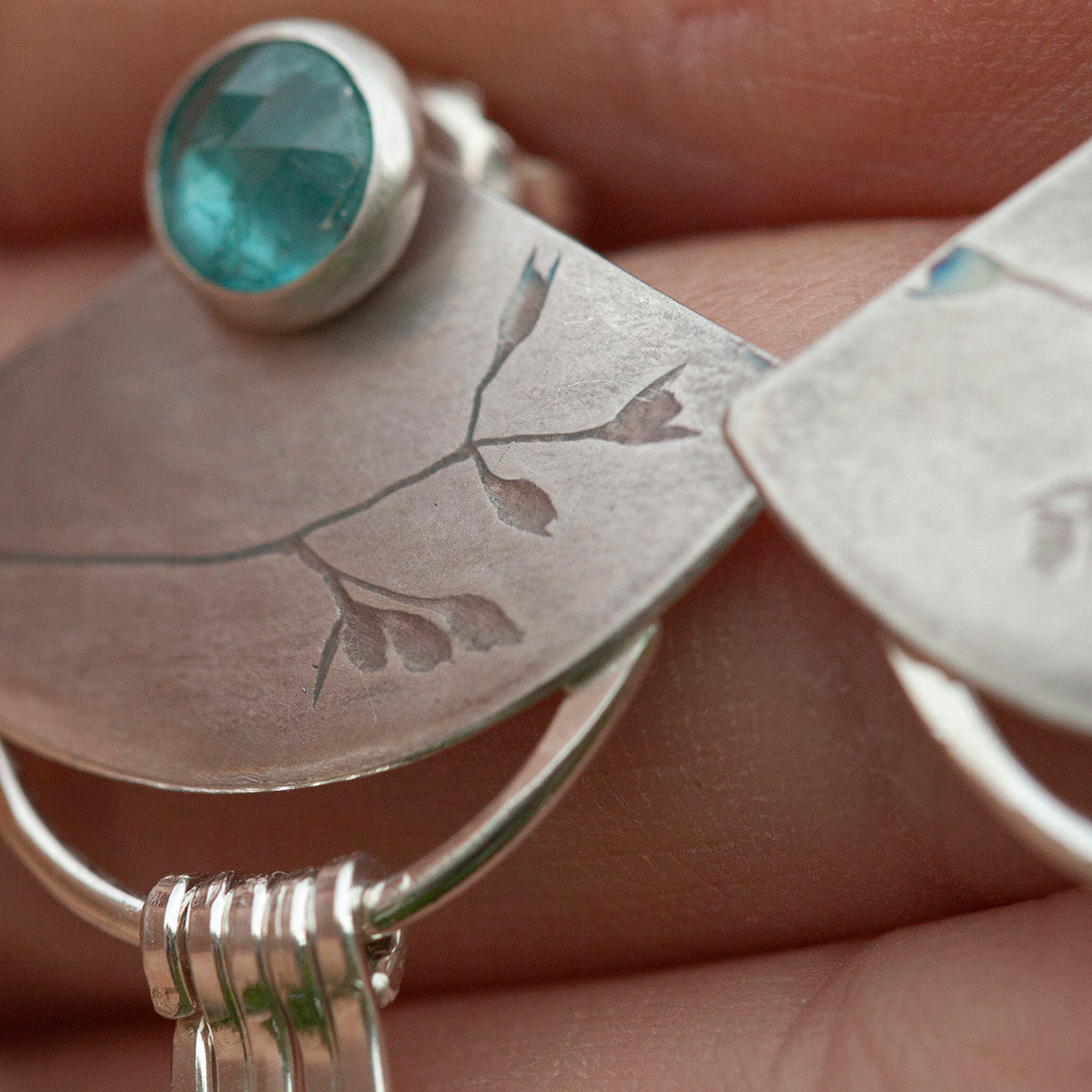 OOAK Aina earrings #15 • Kyanite (ready to ship)