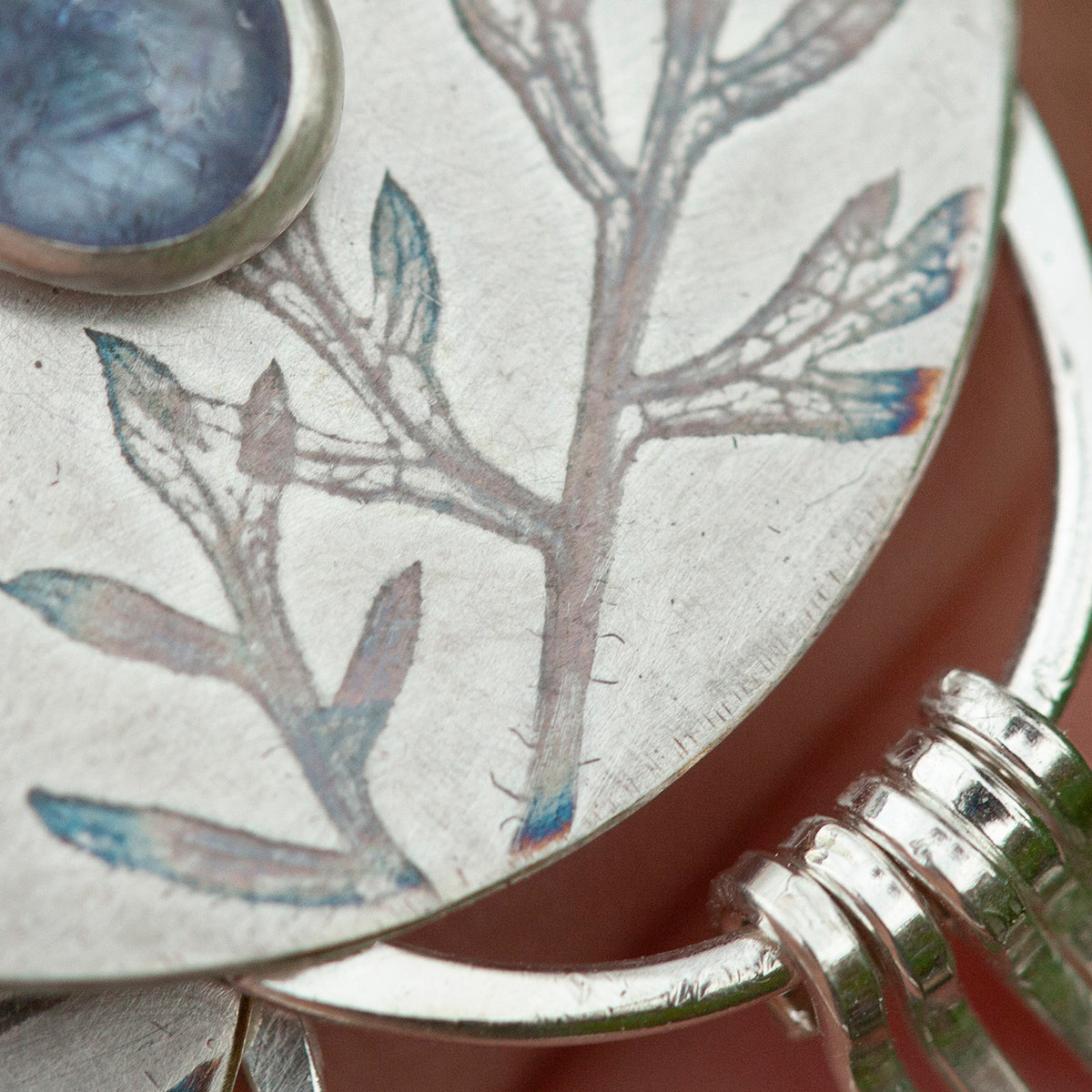 OOAK Aina earrings #16 • Tanzanite & Peridot (ready to ship)