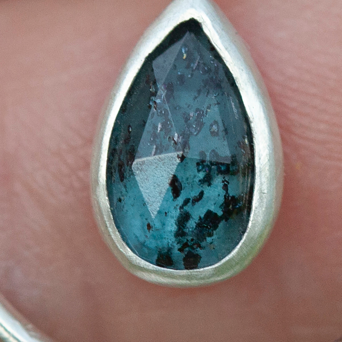 OOAK Aurae pendant #9 • Dendritic Opal, Kyanite & tourmaline (ready to ship)