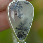 Load image into Gallery viewer, OOAK Aurae pendant #9 • Dendritic Opal, Kyanite &amp; tourmaline (ready to ship)
