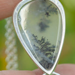 Load image into Gallery viewer, OOAK Aurae pendant #9 • Dendritic Opal, Kyanite &amp; tourmaline (ready to ship)
