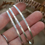 Load image into Gallery viewer, OOAK Ethnic bracelet in silver #21 • size 6,5cm (ready-to-ship)
