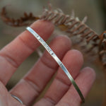 Load image into Gallery viewer, OOAK Ethnic bracelet in silver #23 • size 7,5cm (ready-to-ship)
