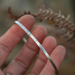 Load image into Gallery viewer, OOAK Ethnic bracelet in silver #23 • size 7,5cm (ready-to-ship)
