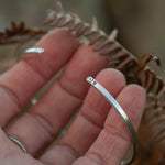 Load image into Gallery viewer, OOAK Ethnic bracelet in silver #23 • size 7,5cm (ready-to-ship)
