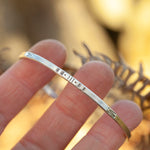 Load image into Gallery viewer, OOAK Ethnic bracelet in silver #25 • size 6cm (ready-to-ship)
