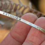 Load image into Gallery viewer, OOAK Ethnic bracelet in silver #27 • size 7cm (ready-to-ship)
