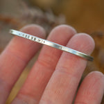 Load image into Gallery viewer, OOAK Ethnic bracelet in silver #28 • size 5cm (ready-to-ship)
