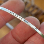 Load image into Gallery viewer, OOAK Ethnic bracelet in silver #29 • size 5,75cm (ready-to-ship)
