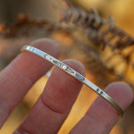 Load image into Gallery viewer, OOAK Ethnic bracelet in silver #32 • size 6cm (ready-to-ship)
