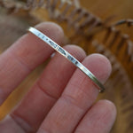 Charger l&#39;image dans la galerie, OOAK Ethnic bracelet in silver #37 • size 4,75cm (ready-to-ship)
