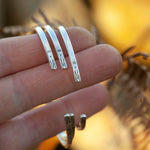 Afbeelding in Gallery-weergave laden, OOAK Ethnic bracelet in silver #40 • size 5cm (ready-to-ship)
