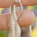 Load image into Gallery viewer, OOAK Pomegranate Leaf pendant in silver #13 (ready to ship)
