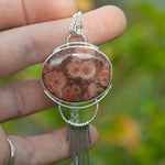 Load image into Gallery viewer, OOAK Aurae pendant #12 • Poppy jasper (ready to ship)
