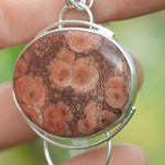 Load image into Gallery viewer, OOAK Aurae pendant #12 • Poppy jasper (ready to ship)
