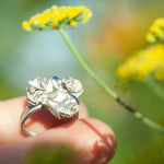 Load image into Gallery viewer, OOAK Nalae, organic ring in silver #2 • size 50,5 (ready-to-ship)
