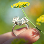 Load image into Gallery viewer, OOAK Nalae, organic ring in silver #2 • size 50,5 (ready-to-ship)
