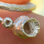 Load image into Gallery viewer, OOAK Nalae, organic ring in silver #10 • Adjustable size 54 (ready-to-ship)
