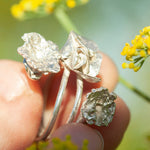 Load image into Gallery viewer, OOAK Nalae, organic ring in silver #11 • size 57,5 (ready-to-ship)
