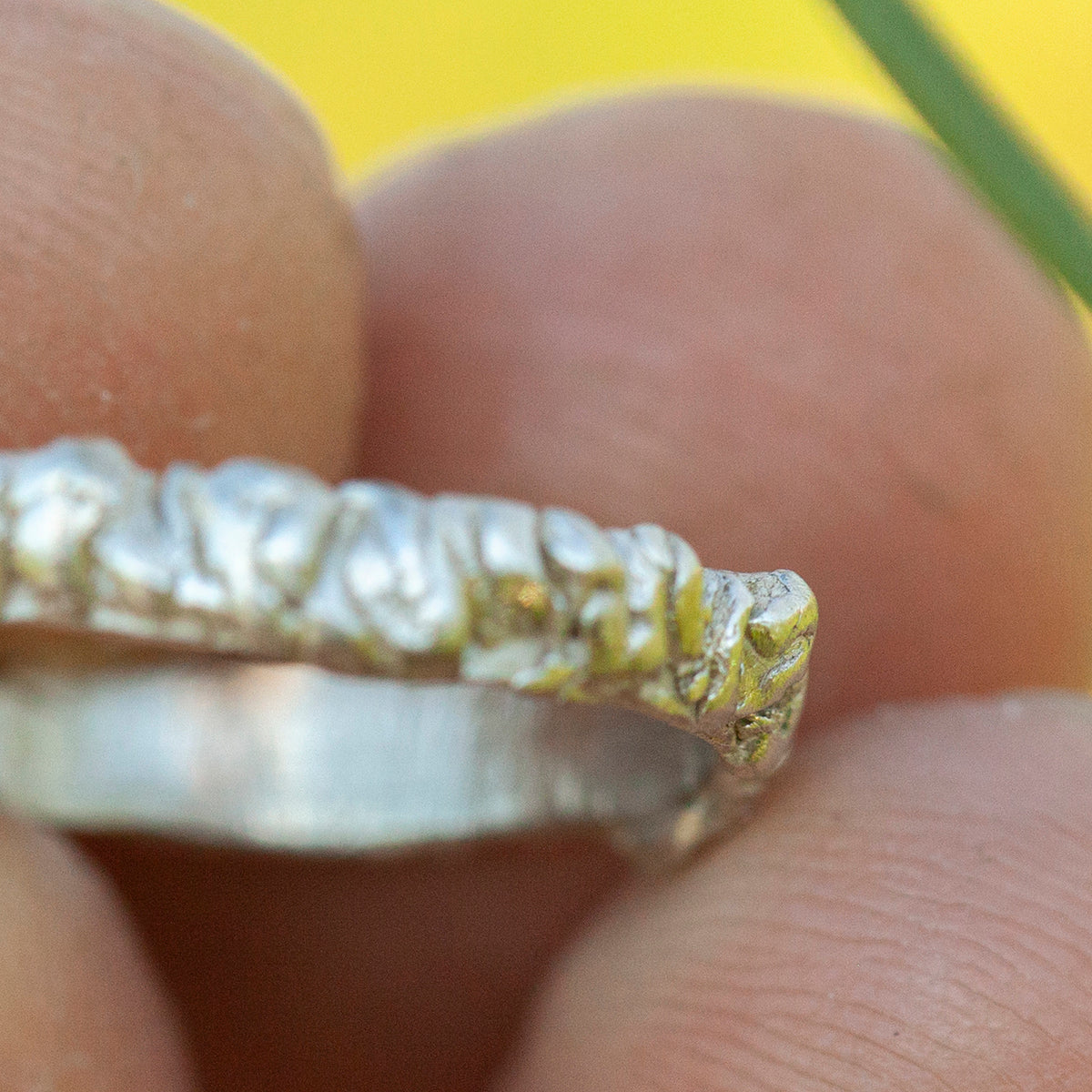 OOAK Nalae, organic ring in silver #13 • size 52,5 (ready-to-ship)