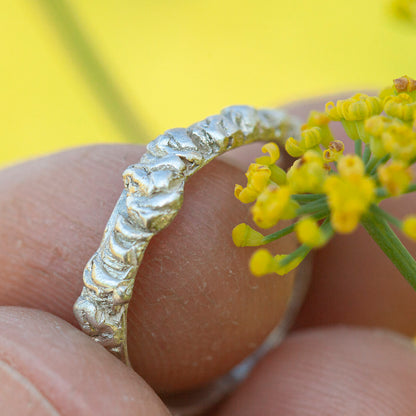 OOAK Nalae, organic ring in silver #13 • size 52,5 (ready-to-ship)