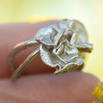 Load image into Gallery viewer, OOAK Nalae, organic ring in silver #17 • size 55 (ready-to-ship)

