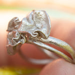 Load image into Gallery viewer, OOAK Nalae, organic ring in silver #17 • size 55 (ready-to-ship)
