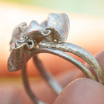 Load image into Gallery viewer, OOAK Nalae, organic ring in silver #17 • size 55 (ready-to-ship)
