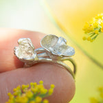 Load image into Gallery viewer, OOAK Nalae, organic ring in silver #19 • size 51,5 (ready-to-ship)
