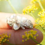 Load image into Gallery viewer, OOAK Nalae, organic ring in silver #22 • size 51,5 (ready-to-ship)
