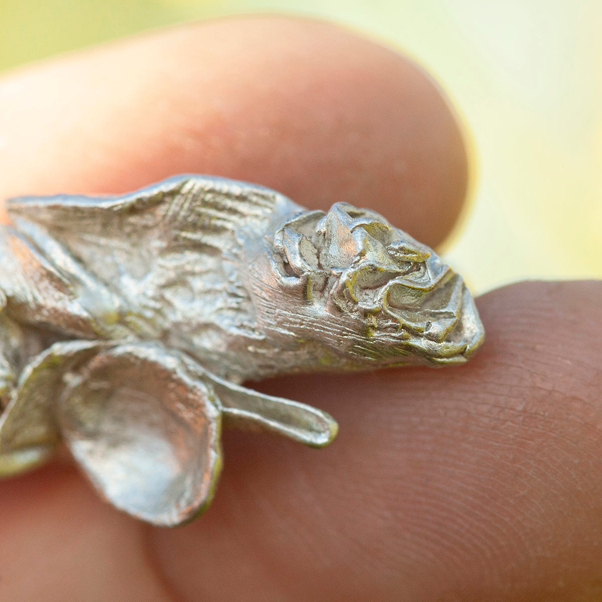 OOAK Nalae, organic ring in silver #22 • size 51,5 (ready-to-ship)