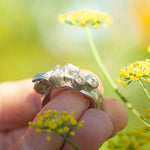 Load image into Gallery viewer, OOAK Nalae, organic ring in silver #3 • size 55,5 (ready-to-ship)
