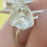 Load image into Gallery viewer, OOAK Nalae, organic ring in silver #9 • size 56,75 (ready-to-ship)
