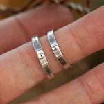 Load image into Gallery viewer, OOAK Ethnic ring in silver #14 • adjustable ~ size 57 (ready-to-ship)
