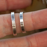 Load image into Gallery viewer, OOAK Ethnic ring in silver #14 • adjustable ~ size 57 (ready-to-ship)
