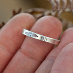 Load image into Gallery viewer, OOAK Ethnic ring in silver #16 • adjustable ~ size 61,5 (ready-to-ship)
