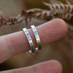 Load image into Gallery viewer, OOAK Ethnic ring in silver #20 • adjustable ~ size 65 (ready-to-ship)
