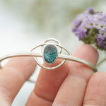 Load image into Gallery viewer, OOAK Elva bracelet #13 • Kyanite &amp; arches (ready to ship)
