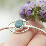 Load image into Gallery viewer, OOAK Elva bracelet #13 • Kyanite &amp; arches (ready to ship)
