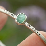 Load image into Gallery viewer, OOAK Elva bracelet #11 • Kyanite &amp; ethnic patterns (ready to ship)
