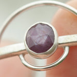 Load image into Gallery viewer, OOAK Elva bracelet #15 • Star Ruby &amp; arches (ready to ship)
